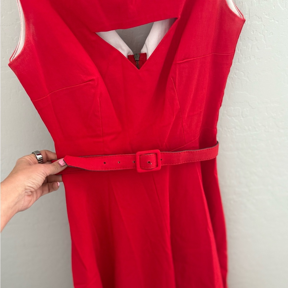 Vintage Red Dress - great for Halloween!!